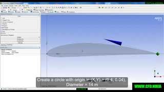 ✅ ANSYS FLUENT Tutorial  Design Modeler NACA Airfoil  Part 26 [upl. by Gnilrits267]