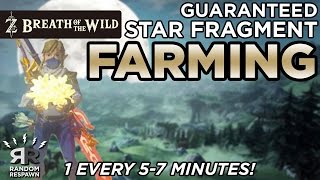 Zelda Breath of the Wild  GUARANTEED STAR FRAGMENT FARMING  1 Every 57 Min [upl. by Nohtiek]