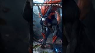 Realistic Pokemon Evolution  Zorua  Pidgey pokemon pokemoncommunity zorua shorts [upl. by Briney]