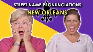 We Tried to Pronounce these New Orleans Street Names [upl. by Dlonra]