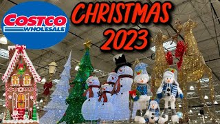 COSTCO WHOLESALE 2023 Christmas Decoration amp Food Walkthrough [upl. by Navonod]