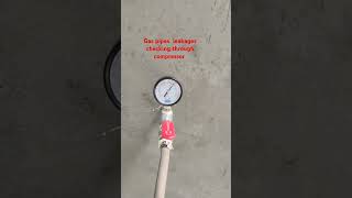 How to check leakages of gas pipes in building [upl. by Hephzipa488]