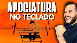 Como usar APOGIATURA no teclado  todo bom tecladista usa [upl. by Incrocci]