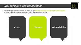 Conducting a cybersecurity risk assessment [upl. by Thorlie]