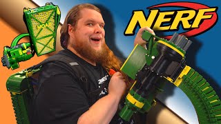 WORLDS FASTEST NERF Blaster  The NERF M134 Minigun [upl. by Evvy]