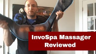 Invospa Shiatsu Back Neck and Shoulder Massager with Heat Review [upl. by Kippie368]