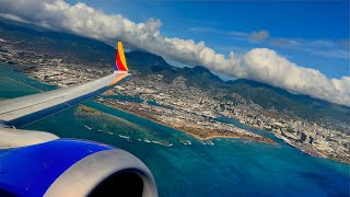 4K – Full Flight – Southwest Airlines – Boeing 7378 Max – HNLOGG – N8713M – WN2301 – IFS 933 [upl. by Nais]