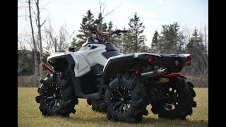 CanAm Outlander 800r HMF sound test and walk around [upl. by Ahs]