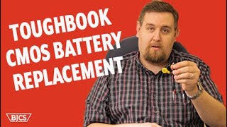 How To Replace a Panasonic Toughbook CF54 CMOS Battery [upl. by Intihw790]