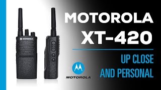 Why Is A Business WalkieTalkie So Expensive  Motorola XT420 [upl. by Segroeg438]