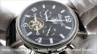 Ingersoll IN1804BK Automatic Stainless Steel Mens Watch Review [upl. by Kenna]