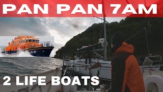 S2 EP57 Pan Pan Call 7am 2 lifeboats To Our Rescue After Another boat Drags His Anchor Into Ours [upl. by Ettenor208]