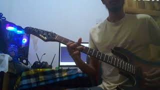 Pun sanda rata awidin hene  LEAD GUITAR COVER  Short  guitarcover [upl. by Gilberta]