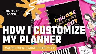 How I Customize My Planner  Frankenplanning  The Happy Planner [upl. by Howund52]