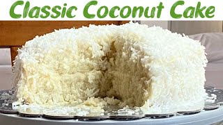 How To Make Coconut Cake  Coconut Cake Recipe [upl. by Eivla425]