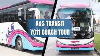 AampS Transit Yutong C11 End of Year Tour [upl. by Mcnalley886]