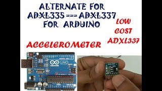 25 How to Interface Accelerometer Sensor ADXL335 or ADXL337 with Arduino [upl. by Letha]