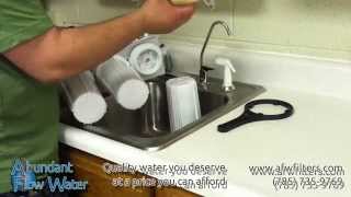 Changing Filters on Your Reverse Osmosis System [upl. by Quintana]