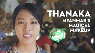 Thanaka  Myanmars Magical Makeup  Coconuts TV [upl. by Aivizt634]