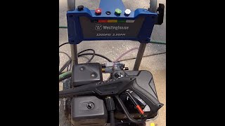 Westinghouse 3200psi 25Gallon Pressure Washer Review [upl. by Anoid699]