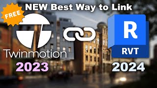 Revit 2024  Twinmotion 2023 Workflow Tutorial [upl. by Fawna]