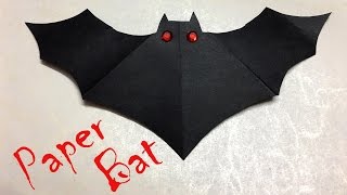 DIY Halloween Decorations  Paper Bat  Easy Crafts for Kids [upl. by Hokanson]