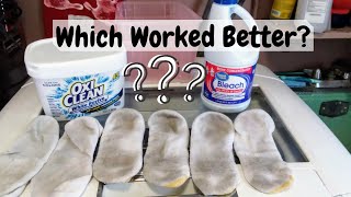 OxiClean or Bleach Which Worked Better [upl. by Goody109]