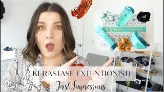 KERASTASE EXTENTIONISTE FIRST IMPRESSIONS amp REVIEW [upl. by Euqinna]