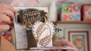 How To Make a Pop Up Card Mechanism  Craft Techniques [upl. by Kevin]