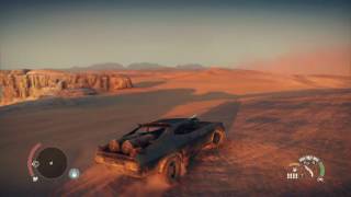 MadMax game  Secret area in the big nothing desert main menu [upl. by Itnaihc]