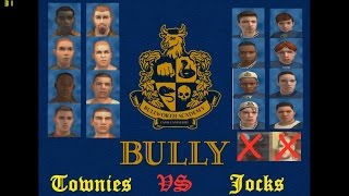 Bully SE Townies  Dropouts vs Jocks No Bob amp Mascot Band Wars Full HD [upl. by Morganstein]