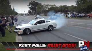 Fast Fails Mustang Leaving Car Shows Edition [upl. by Flossy]