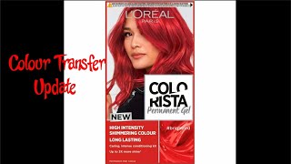 Colorista Bright Red Colour Transfer Update [upl. by Fife]