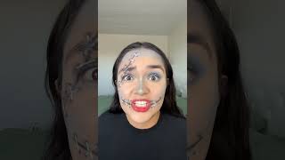 Sally makeup look halloween halloweenmakeuplook [upl. by Amitarp]