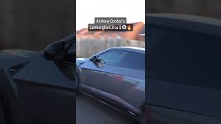 Newcastle United Winger Anthony Gordon Driving His Lamborghini Urus S [upl. by Trab]