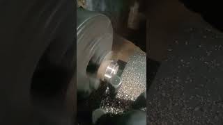 Naroda GIDC my job lathe machine working brass cutting [upl. by Betthezel]