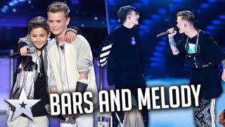 Bars and Melody EVERY PERFORMANCE from Audition to Champions  Britains Got Talent [upl. by Nagap]