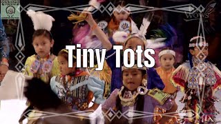 Tiny Tots  2024 Gathering of Nations Pow Wow [upl. by Ldnek]