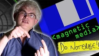 Magnetic Media Floppies and Tapes  Computerphile [upl. by Esinej137]