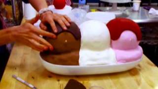 Banana Split Cake  Food Network [upl. by Llenrap137]