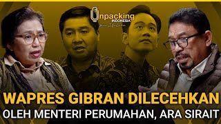 Menteri Ara Sirait Harus Minta Maaf Kepada Gibran dan Publik Atas Kesombongannya❗ Unpacking Podcast [upl. by Nerrej]