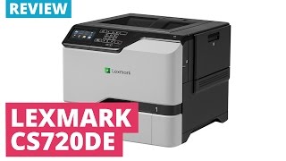 Lexmark CS720de A4 Colour Laser Printer [upl. by Ellennod853]