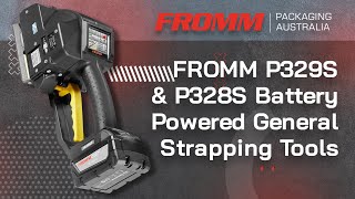 FROMM P328 amp P329 Battery Powered General Strapping Tools [upl. by Tav]