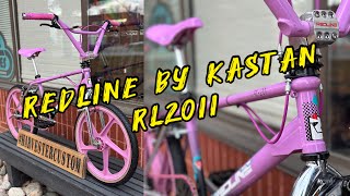 REDLINE BY KASTAN RL20ii OLD SCHOOL BMX REPRODUCTION BUILD harvesterbmx [upl. by Marka]