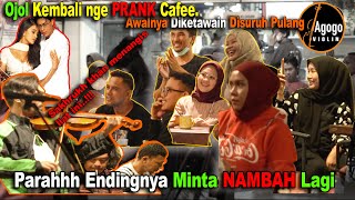 Awalnya Di usir di cafe ini endingnya bikin kaget minta nambah lagi main biolanya PRANK CAFE [upl. by Novaat]