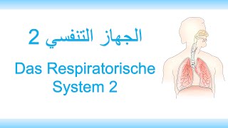 27اللغة الألمانية الطبية  الجهاز التنفسي 2  Medizinische Fachsprache  Respiratorisches System 2 [upl. by Puduns736]