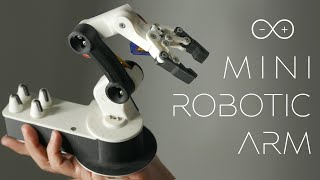 Mini Robotic Arm with Arduino  SavePlay Positions [upl. by Ligriv217]