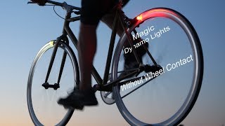 Magnic Microlights The worlds most convenient amp batteryfree bike lights [upl. by Yrogerg429]