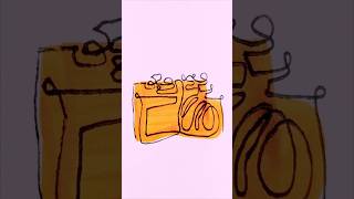 Art  Line Art shorts youtubeshorts craftykudos satisfying lineart creative [upl. by Liartnod]