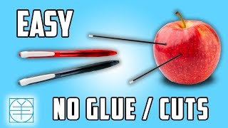 How to Make a Pen Gun WITHOUT ANY TOOLS [upl. by Gerty]